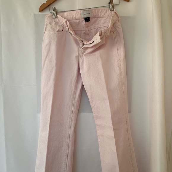 Current/Elliott The Wray Wide Leg Jeans Pink NWOT - Picture 5 of 11